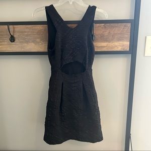 Bebe Minidress with Cutout